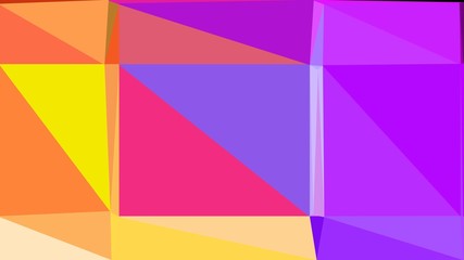 medium orchid, pastel orange and coral colored contemporary art. simple geometric shape background for poster, banner, wallpaper or texture