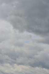 Obraz premium cloudy grey sky