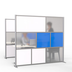 THE MODERN OFFICE DIVIDER WALL