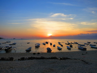 Paisaje marino en Bali