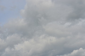 cloudy grey sky