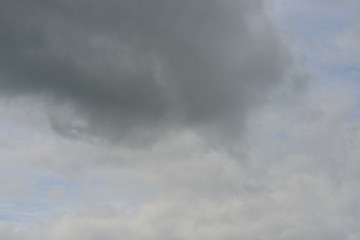 Obraz premium cloudy grey sky