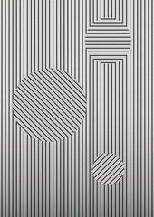 Design Concept with lines and rotated circles.