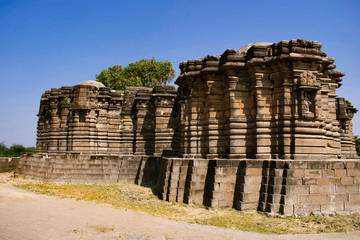 Fototapeta premium Back side, Anandeshwar temple, Lasur, Daryapur Taluka, Amravati District, Maharashtra, India