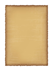 Fototapeta premium Realistic parchment with texture