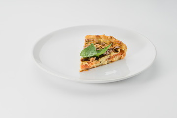 sandwich on a plate