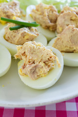 oeufs au thon