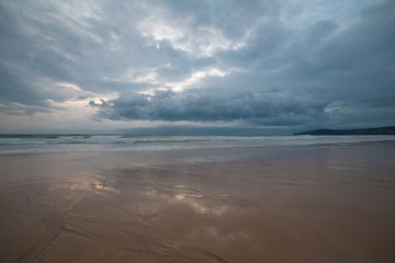 Beach scene on Thailand island Phuket