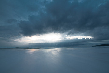 Beach scene on Thailand island Phuket