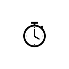 Clock icon, Clock sign vector