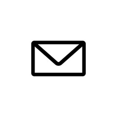 Mail vector icon. E-mail symbol vector