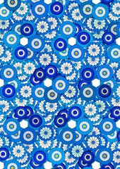 White background with Argentine cockades