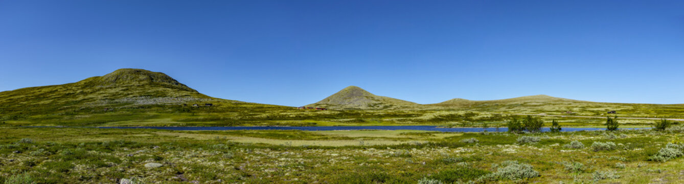 Fjell Landschaft im Rondane Nationalpark