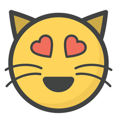 Heart Eyes Cat