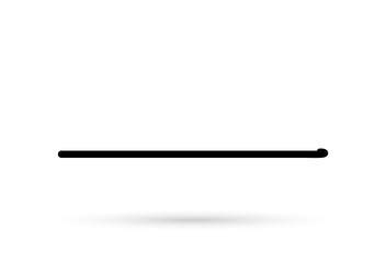 popular drawing line symbol isolated