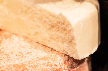 Shop cosmetic handmade soap. Fresh makeup samples. The concept of spa and relaxation. 