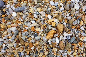 Brown and gray Pebbles - 268147849