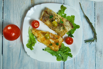 Italian-American Baked Sole Fillet
