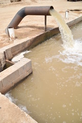 Arizona agriculture irrigation water transport system