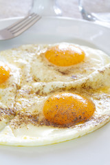 oeuf au plat