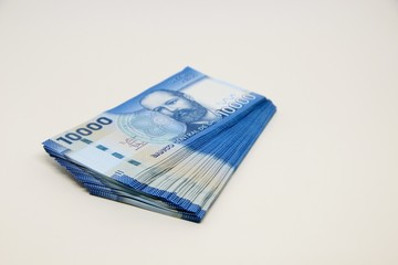 Chilean peso bills - background
