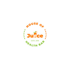 House Of Juice Logo with Lettering
