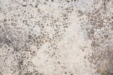 Gray vintage concrete background with cracks