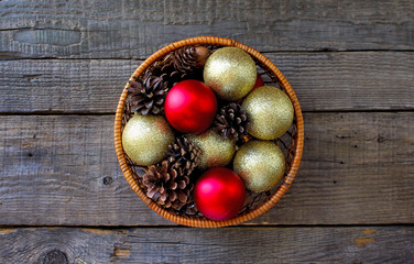 happy magic holiday merry christmas new year rustic background