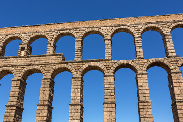 Fototapeta premium Segovia aqueduct ruins