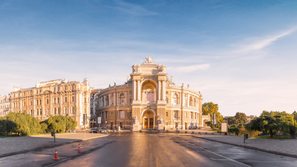 Obraz premium Odessa Opera and Ballet Theater, Ukraine