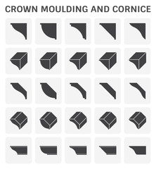 crown moulding cornice © DifferR