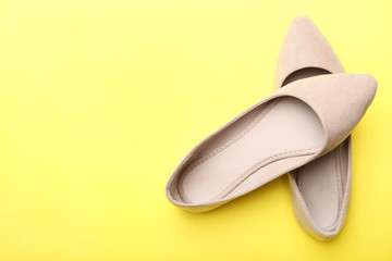 classic fashionable spring women's suede shoes