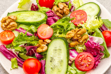 Fresh vegetables cooking background