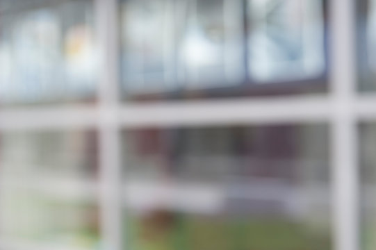 unscharfe Fenster als Hintergrund