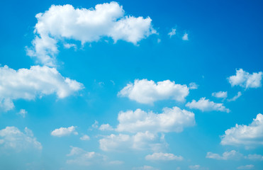 Obraz na płótnie Canvas sky color with clouds background photo