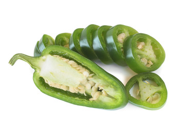 Slices of Jalapeno pepper