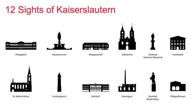 12 Sights of Kaiserslautern
