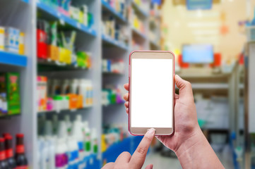 Pharmacy and drugstore concept