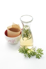 Absinthe wormwood infusion (Artemisia absinthium)