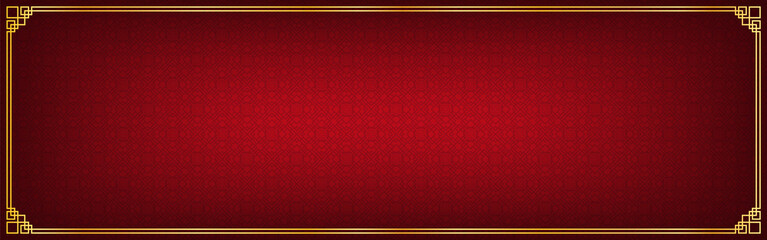 chinese new year banner, abstract oriental background, red rhombus and octagon inspiration, vector illustration 
