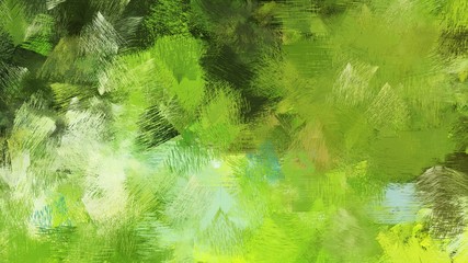 old brush strokes background with yellow green, olive drab and very dark green colors. graphic can be used for wallpaper, cards, poster or creative fasion design elements