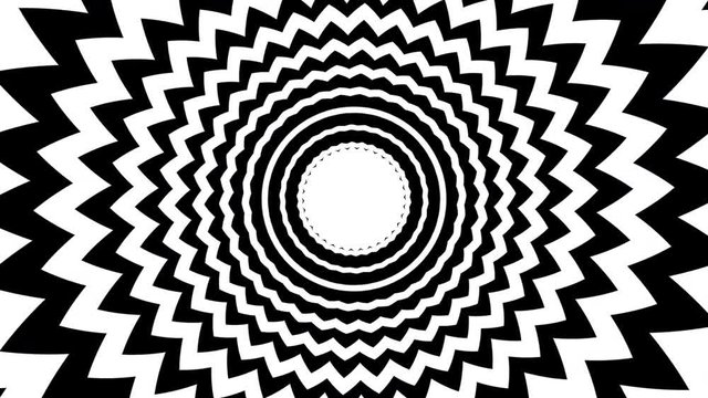 Bursting star and zig zag shaped background