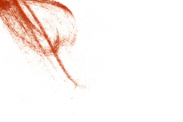 strokes and stains on a light background