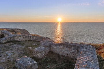 Argamum (Organe) fortress ruins, Romania
