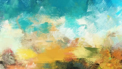 Fototapeta na wymiar broad brush strokes background with blue chill, light sea green and pastel gray colors. graphic can be used for wallpaper, cards, poster or creative fasion design elements