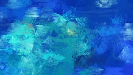 strong blue, medium turquoise and light blue color grunge paper background. can be used for wallpaper, cards, poster or creative fasion design elements