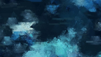 very dark blue, medium turquoise and light blue color brushed vintage background. can be used for wallpaper, cards, poster or creative fasion design elements