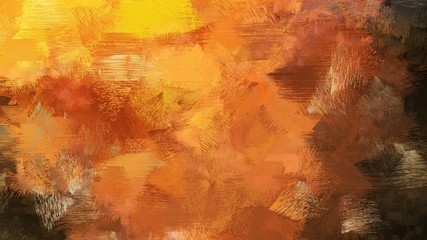 broad brush strokes of coffee, very dark green and pastel orange color paint. can be used for wallpaper, cards, poster or creative fasion design elements