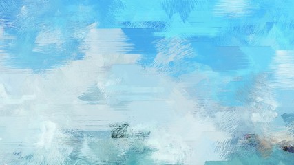 sky blue, steel blue and lavender color painted vintage background. brush strokes illustration can be used for wallpaper, cards, poster or creative fasion design elements