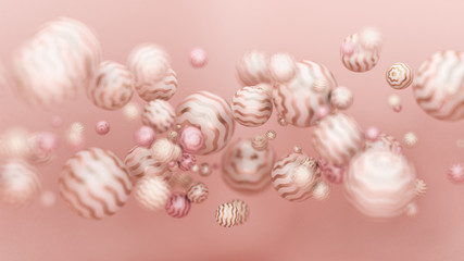 Fototapeta na wymiar Abstract pink purple background, studio minimalism particle. 3d illustration, 3d rendering.
